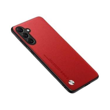 Imagem de Capa De Couro Luxuosa Para Celular Samsung Galaxy S25FE A57 A56 A55 A3