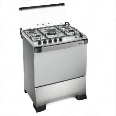 Imagem de Fogão 5 bocas Mueller Decorato Gourmet Inox com Timer e Tripla Chama-B