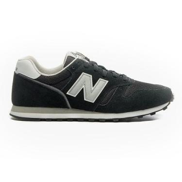 Imagem de Tênis New Balance 373V2 Masculino, Preto prata, 40