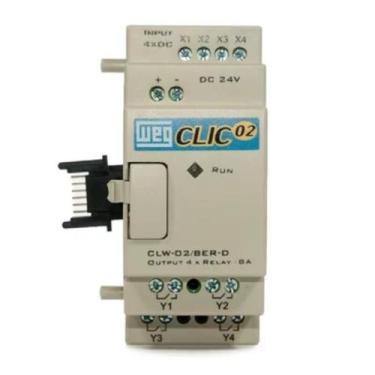 Imagem de Unidade de Expansão Modbus CLW-02 MBUS 3RD CLIC02 24 VCC WEG (11357381