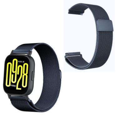 Imagem de Pulseira com fecho magnético para Redmi Watch 5 Active - Genérica