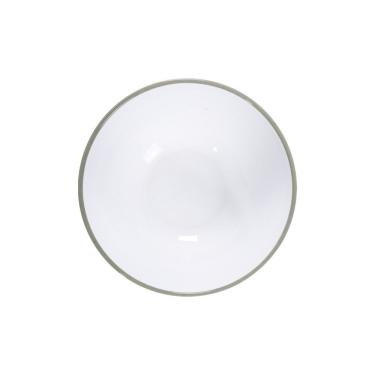 Imagem de Bowl Jeri Verde para Servir em Porcelana Resistente Design Sofisticado para Mesa Tramontina