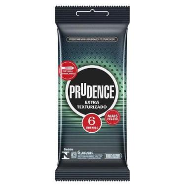 Imagem de Preservativo Extra Texturizado 6 Unidades - Prudence