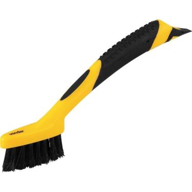Imagem de Escova para Detalhamento Automotivo Cerdas Nylon Cabo Emborrachado Acesso Fácil Vonder
