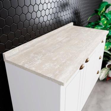 Imagem de Tampo para Balcão 120cm Connect Móveis Cinza - Henn