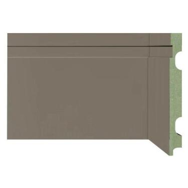 Imagem de Kit Rodapé de MDF 20 Barras Frisadas de 15CMX2,40m Rende 48 Metros Cin