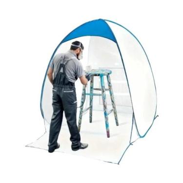 Imagem de Tenda Grande Portátil Para Pintura Com Tela De Malha Integrada No Chão