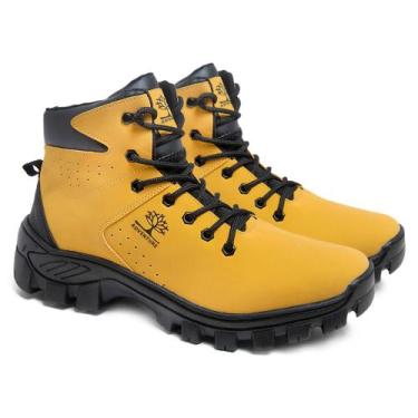 Imagem de Coturno Masculino Bota Adventure Casual Solado Costurado Original  - L