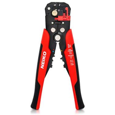Imagem de NEIKO 01924A 3 em 1 Descascador automático de fios, cortador e ferramenta de crimpagem, alicate autoajustável automático que corta até 10 AWG