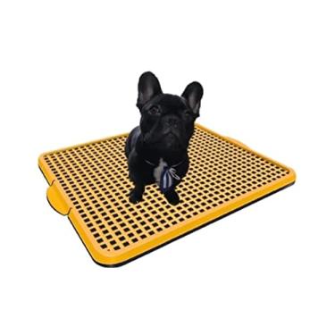 Imagem de Sanitário Canino Pipi Dog Banheiro Pet Tapete Cachorro - P (Amarelo)