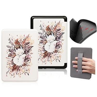 Imagem de Capa TPU de 15 polegadas para Kindle Basic com Auto Wake/Sleep e Alça de Mão - (Serve apenas para 10ª Geração 2019, Modelo J9G29R) Capa à prova d'água durável