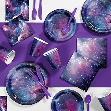 Imagem de Kit de suprimentos para festa de aniversário Galaxy Party Serve 8