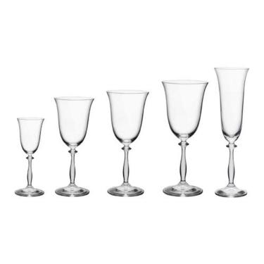 Imagem de Conjunto de Taças em Cristal Angela 30 Peças - Bohemia