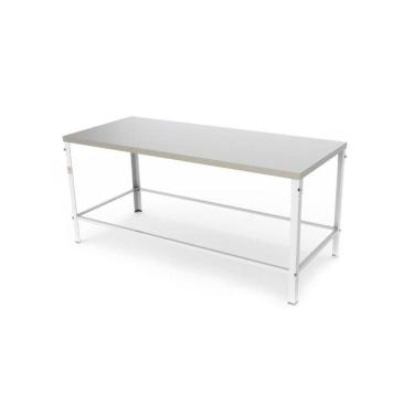 Imagem de Mesa Tampo Inox 160 cm MBR-015 G2 Braesi