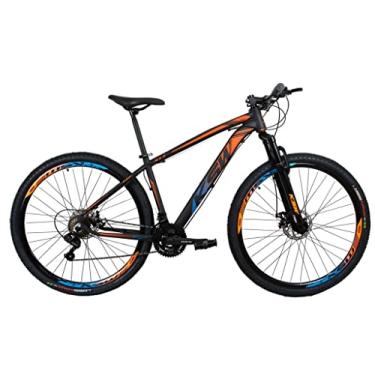 Imagem de BICICLETA ARO 29 KSW XLT COLOR - 21V CAMBIOS SHIMANO (LARANJA+AZUL, 15,5)