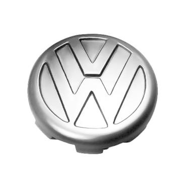 Imagem de Calota Centro Roda Vw 95 99 Cromada Alto Relevo