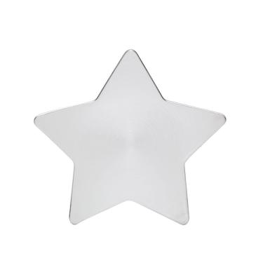 Imagem de Prato Em Formato De Estrela 28cm Cor Prata 1922202