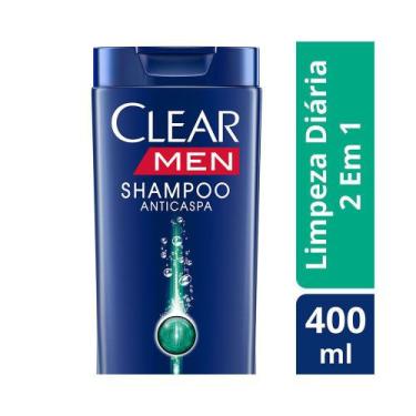 Imagem de Shampoo Anticaspa Clear Men Limpeza Diária 2 Em 1 400 Ml Clear 400 Ml