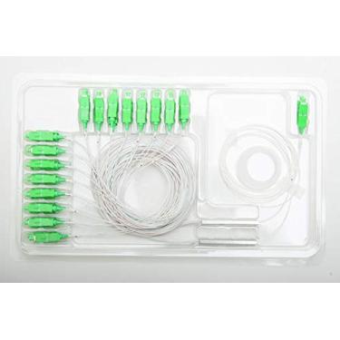 Imagem de SPLITTER FIBRA OPTICA - SM PLC SC/APC (KIT COM 10 PEÇAS)