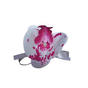 Imagem de Porta Guardanapo Orquídea Branca Com Magenta