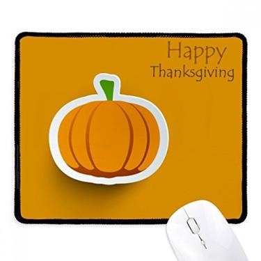 Imagem de Mousepad de borracha para jogos com bordas costuradas para dia de Ação de Graças