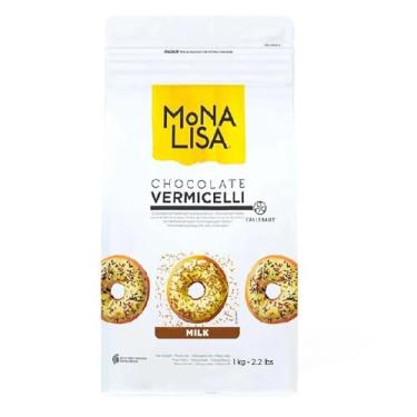 Imagem de Granulado Choc Belga Milk Monalisa Vermicelli 1kg Callebaut