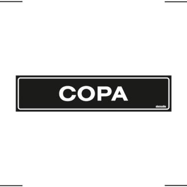 Imagem de Placa De Sinalização Copa 30x7 Ekomunike - A-412/1 F9e