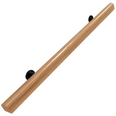 Imagem de Corrimão De Escada Resistente, Corrimão De Escada Sem Barreiras, Corrimão De Parede Para Escadas Internas, Corrimão De Madeira Para Idosos (Size : 0.3m/0.98ft)