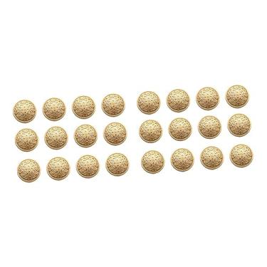 Imagem de Tofficu 60 Peças Prendedor De Costura Botões De Metal Para Jeans Botões De Blazer De Ouro Botões De Macacão Dourado Calças Jeans Para Mulheres Terninhos Senhorita Rosa Botão