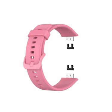Imagem de Pulseira de pulseira para Huawei Watch Fit Pink Silicone