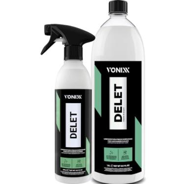 Imagem de Kit Limpador Pneus E Borracha Delet 1,5l Delet 500ml Vonixx