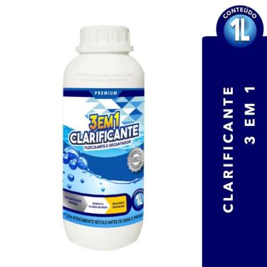Imagem de VO DOCIA, 2 Clarificante Piscina de plastico 3 Em 1 Água Cristalina 1 Ltr