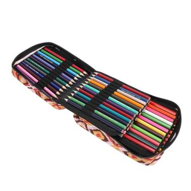 Imagem de 72 Lápis de Cor, Lápis de Cor Profissionais de Núcleo Macio Lápis de Desenho Pré-afiados Com Bolsa de Transporte de Nylon para Crianças Artistas Adultos Iniciantes Misturando