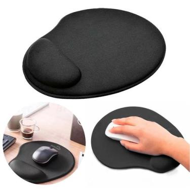 Imagem de Mouse Pad Ergonômico Com Apoio De Pulso Em Gel Premium - Leonora