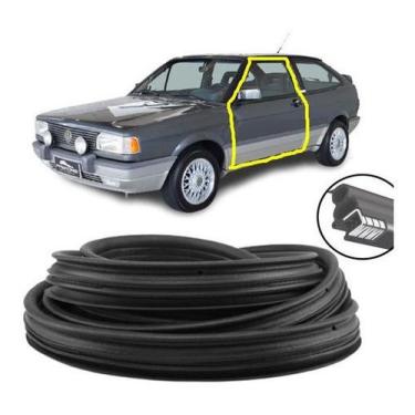 Imagem de Borracha Porta Gol Parati Saveiro Voyage Quadrado G1 80 A 95 - Disk Bo