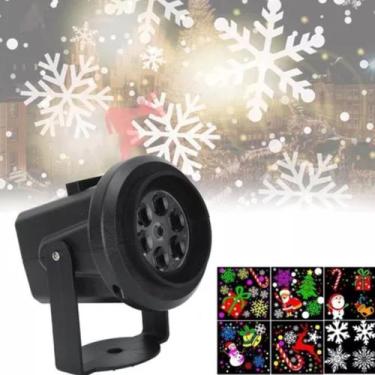 Imagem de Crie um Natal Encantador com o Projetor de Luzes e Figuras Natalinas E