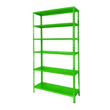 Imagem de Estante de Aço 6 Prateleiras Reguláveis 30cm Multiuso Várias Cores - B