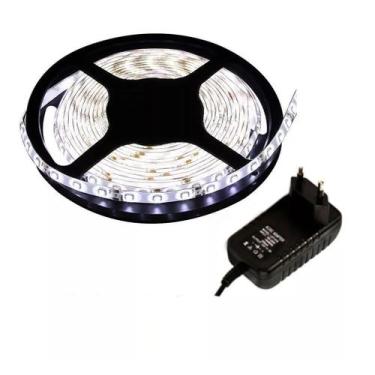 Imagem de Fita Super Led 5050 Branco Frio 300 Leds 5m - DW