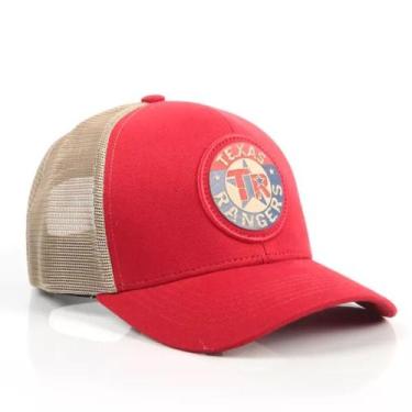 Imagem de Boné Trucker Patch TR Texas Rangers TR2 - Vermelho