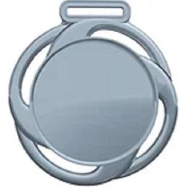 Imagem de Medalha Rema Premiação Linha Ref. 270 40mm, Prata, Único