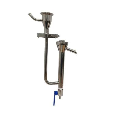 Imagem de HOOLOO Papagaio de aço inoxidável para destilador de 15L/22L, kit de fabricação de vinho, barril de uísque, kit de fabricação caseira