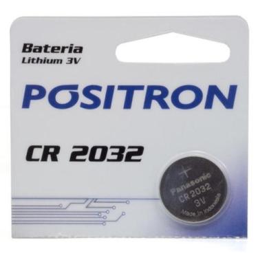 Imagem de Bateria pilha controle de alarme pósitron cr2032 5 unidades - Positron