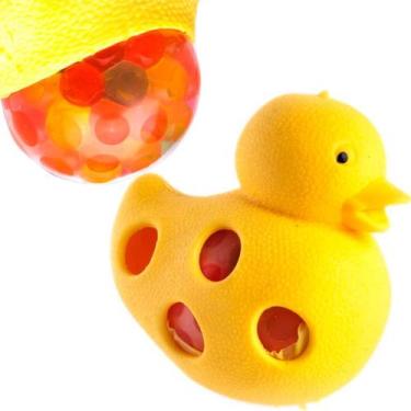 Imagem de Pato Patinho Apertar Borracha Gel Brinquedo Anti-stress - Nipo, Patinh
