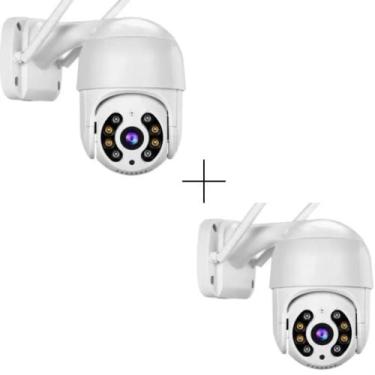 Imagem de Kit 2 Camera De Segurança Wifi 5g Visão Noturna Prova D Água - LofV