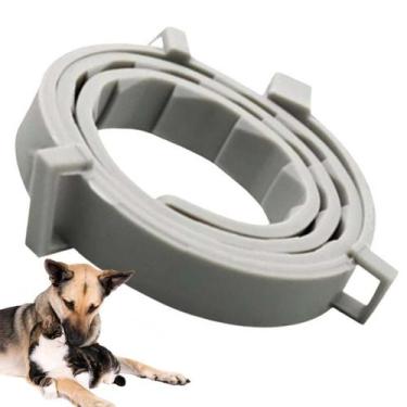 Imagem de Coleira Anti Pulga Kit 3 Uni. Carrapato Cachorro Gato Cao Pet Leishman