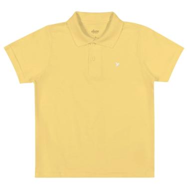 Imagem de Camiseta Polo Infantil Elian Meia Malha Algodão Manga Curta