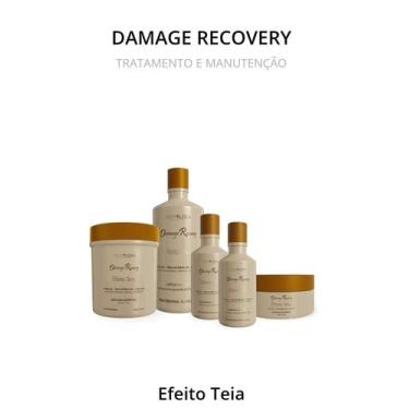 Imagem de Kit Damagery Recovery efeito teia grankera kombo com 5 produtos., 5kg,
