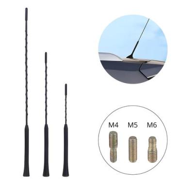Imagem de Antena Universal Para Montagem No Teto De Carro, Chicote Amplificado D