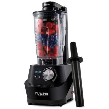 Imagem de Liquidificador Profissional com 10 Velocidades 6 Predefinições e Motor de 2,5HP, 1500W, 110v, NUWAVE 28202, Preto
