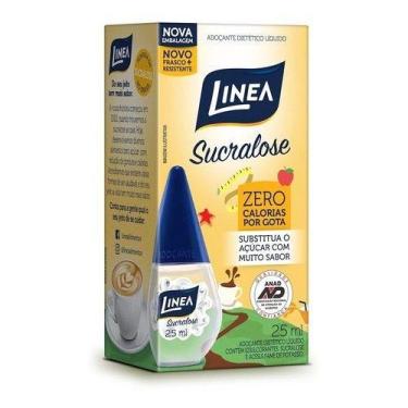 Imagem de Kit 04 Und Adoçante Líquido Sucralose 25ml Linea